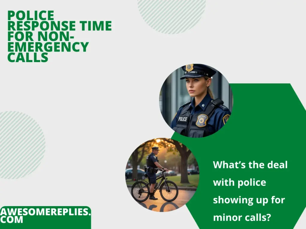 Informal Police to Respond to a Non-Emergency Call