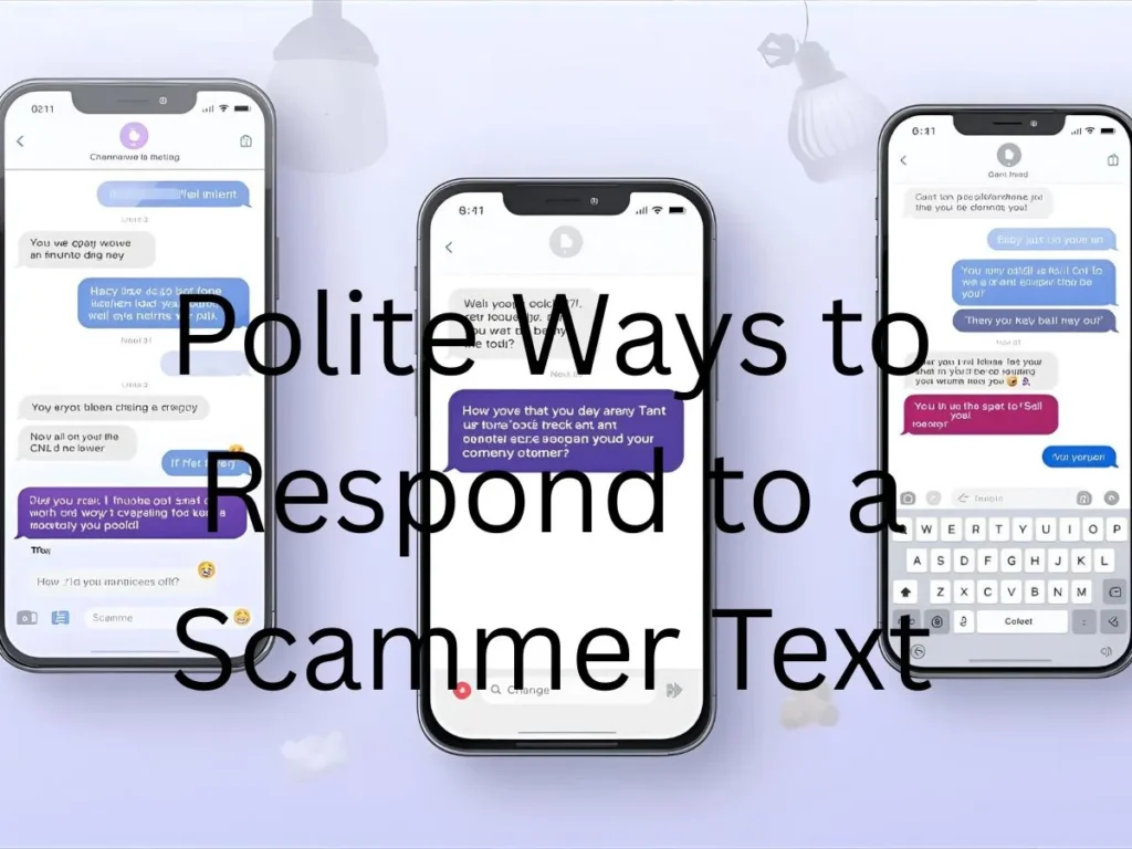 Polite Ways to Respond to a Scammer Text