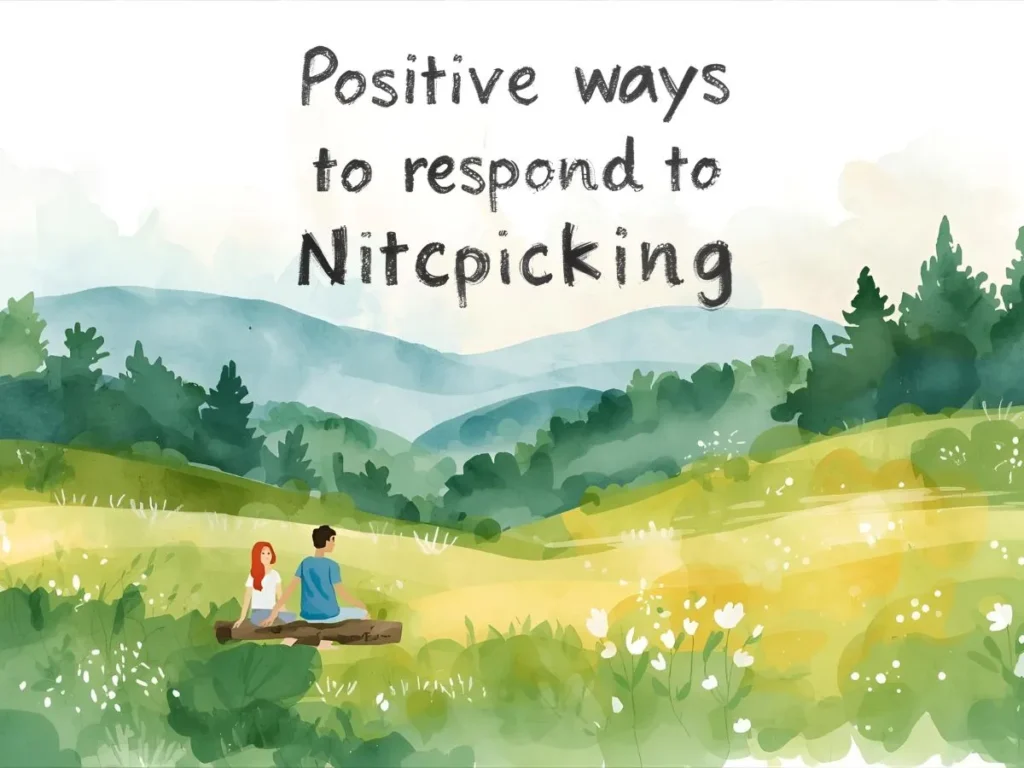 Positive Ways to Respond to Nitpicking