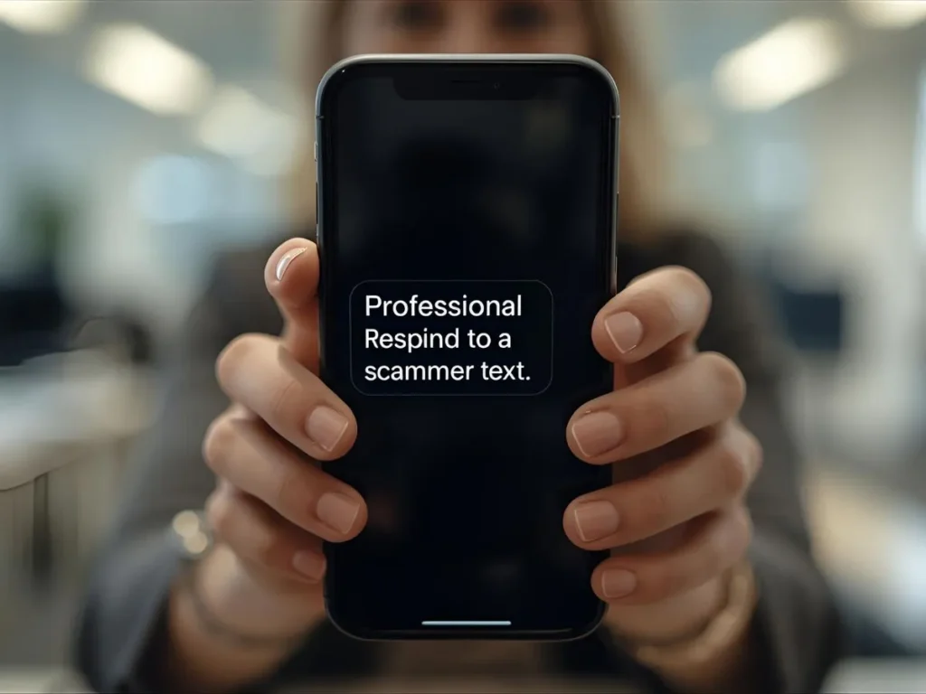 Professional Ways to Respond to a Scammer Text