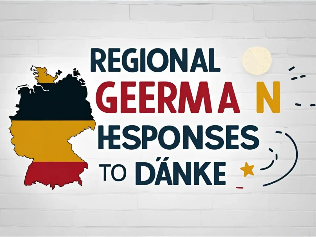 Regional German Responses to Danke