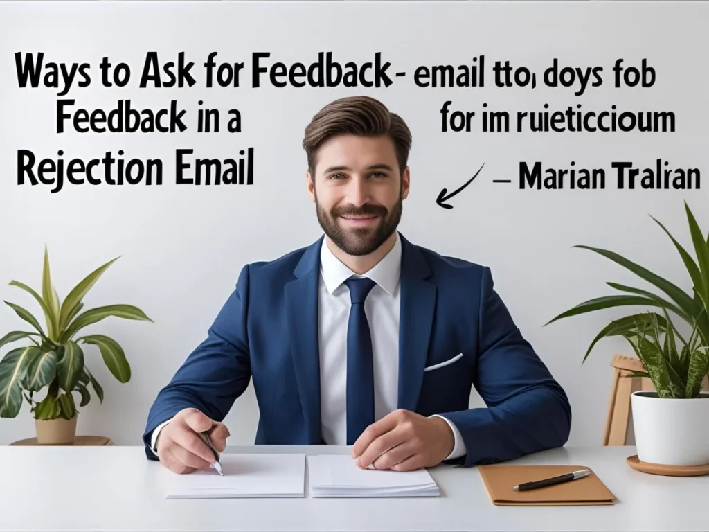 Ways to Ask for Feedback in a Job Rejection Email