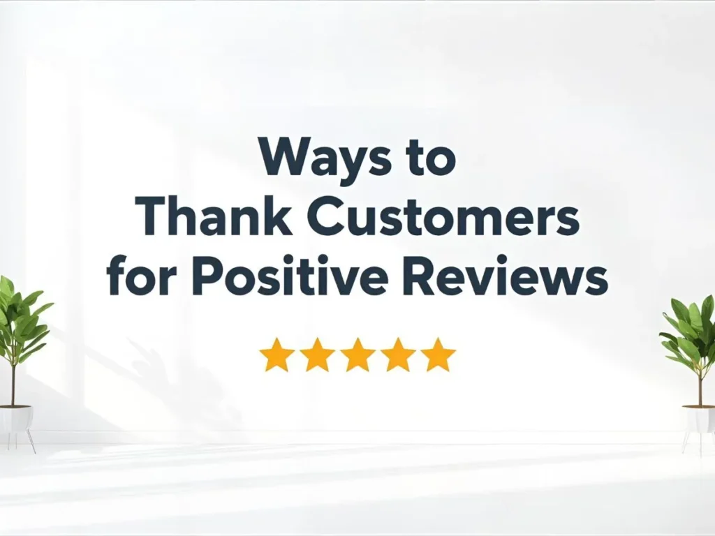 Ways to Thank Customers for Positive Reviews