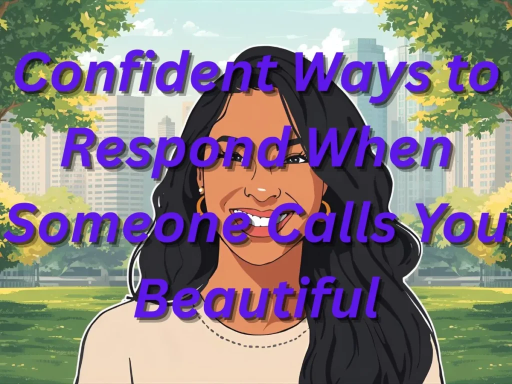 Confident Ways to Respond When Someone Calls You Beautiful