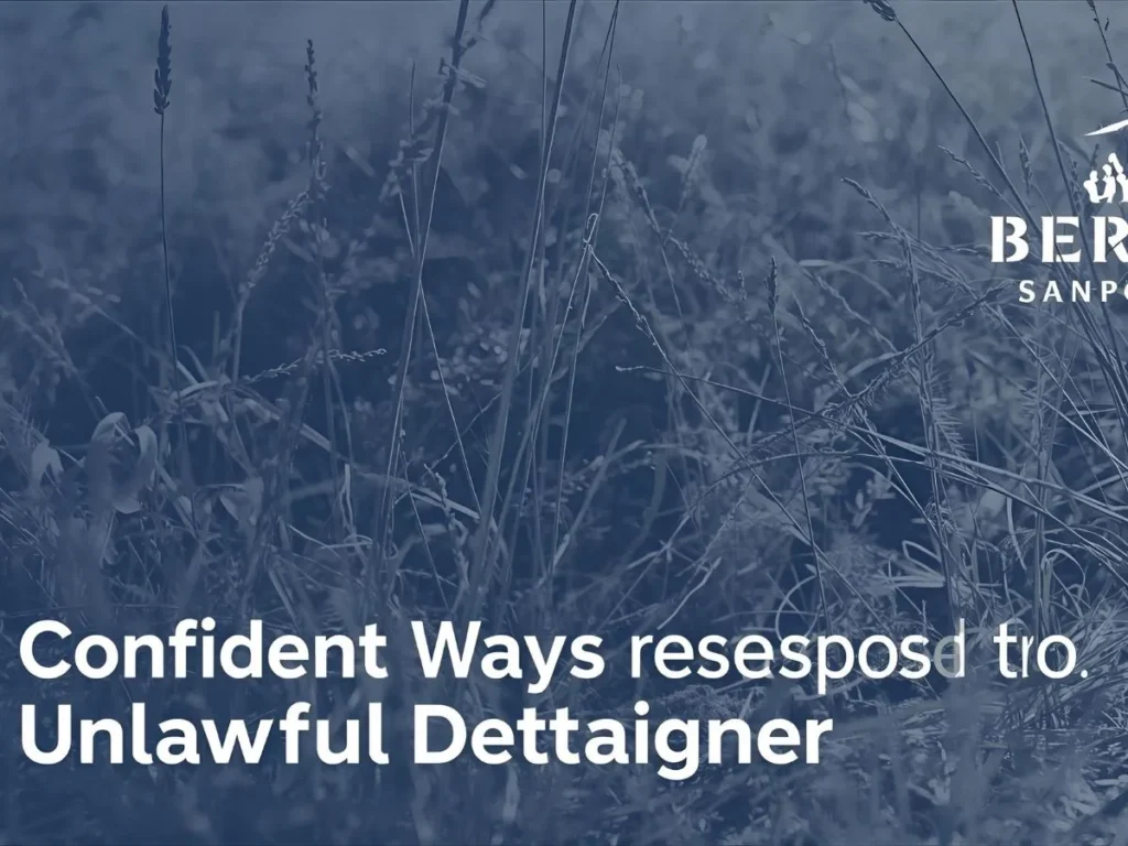 Confident Ways to Respond to Unlawful Detainer