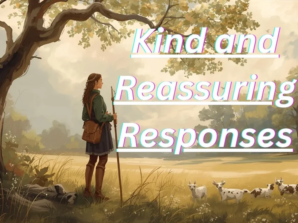 Kind and Reassuring Responses