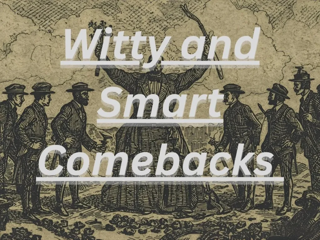 Witty and Smart Comebacks 