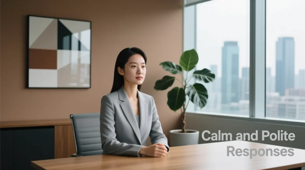 Calm and Polite Responses