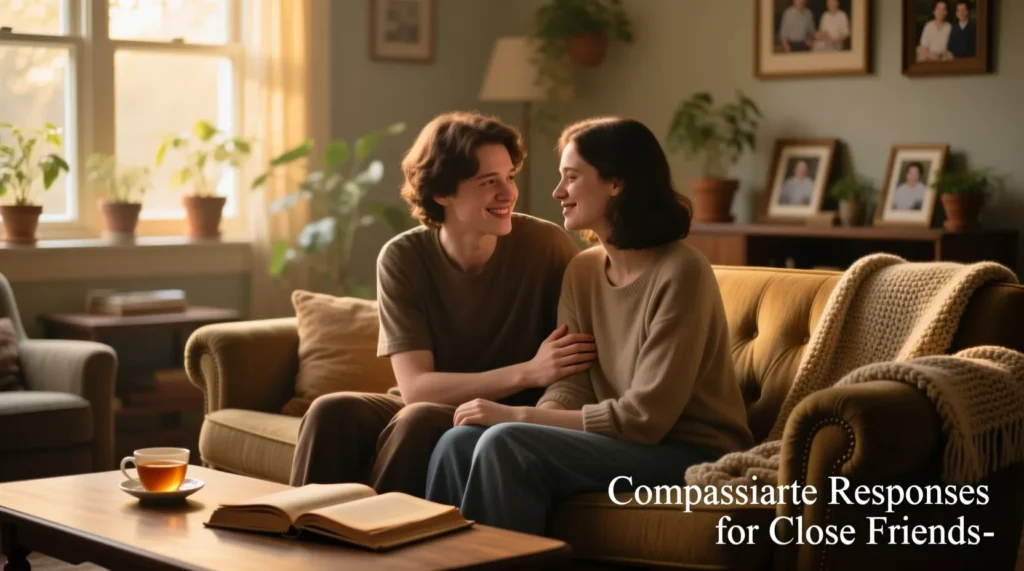Compassionate Responses for Close Friends