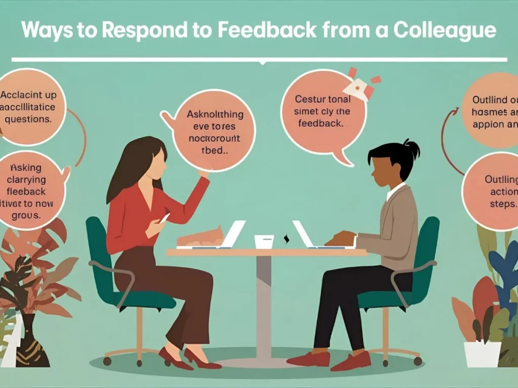Ways to Respond to Feedback from a Colleague
