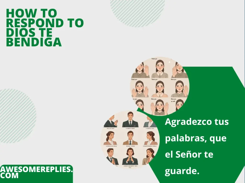 Formal Ways to Respond to Dios Te Bendiga