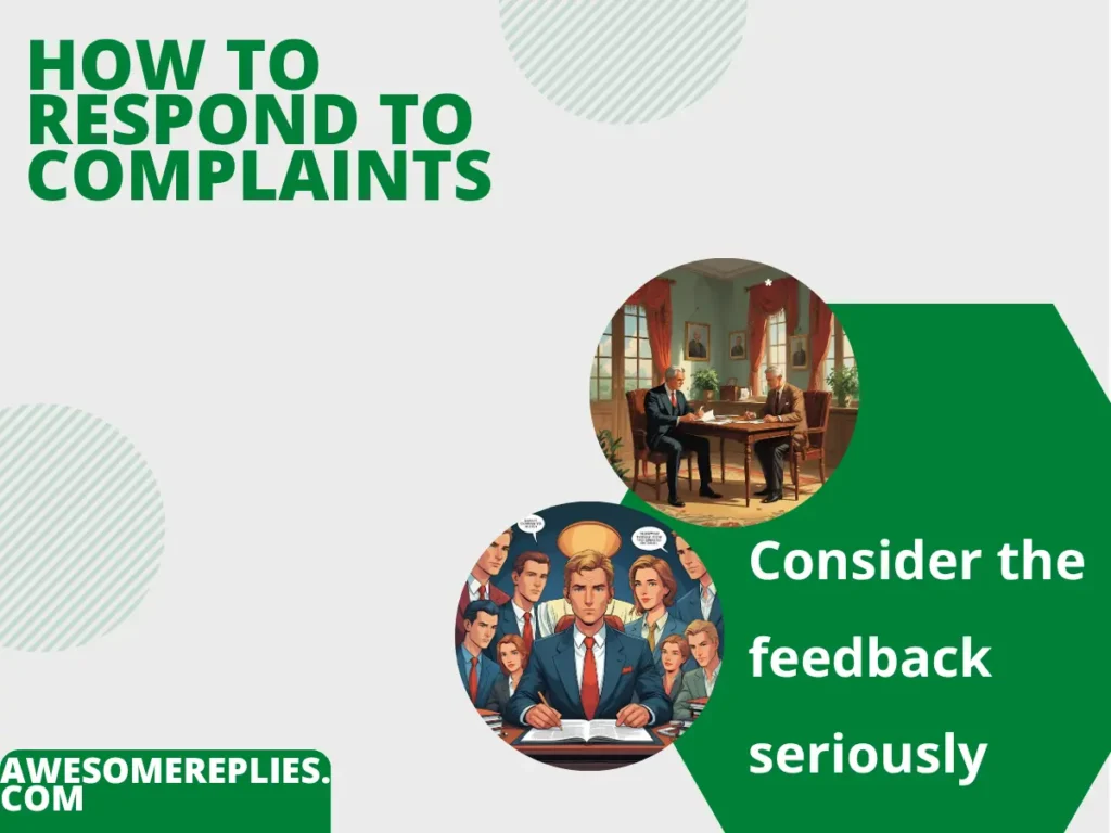 Formal Ways to Say Respond to Complaints