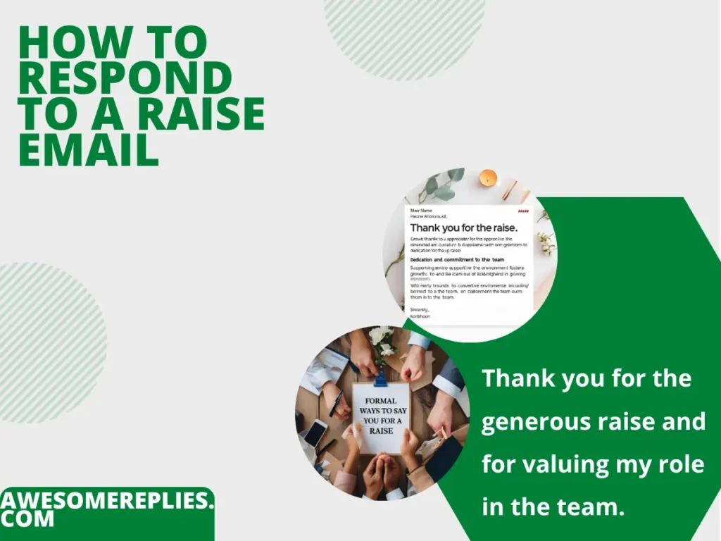 Formal Ways to Say Thank You for a Raise