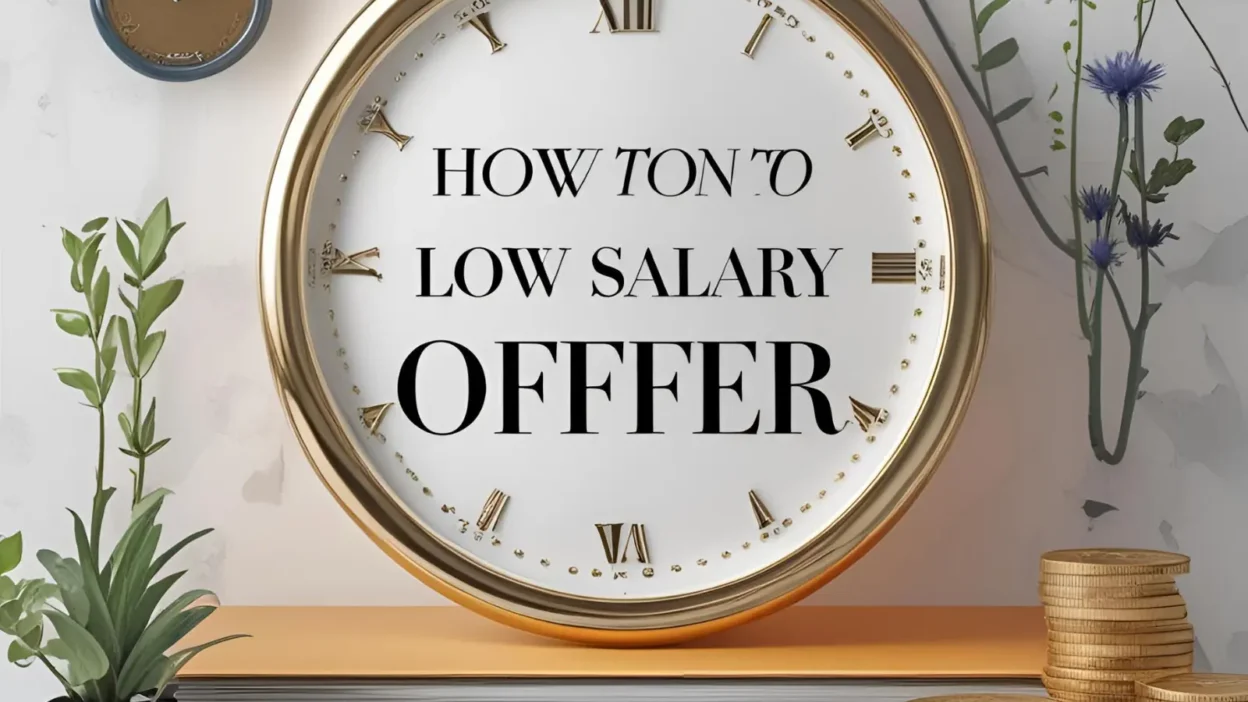 How to Respond to a Low Salary Offer