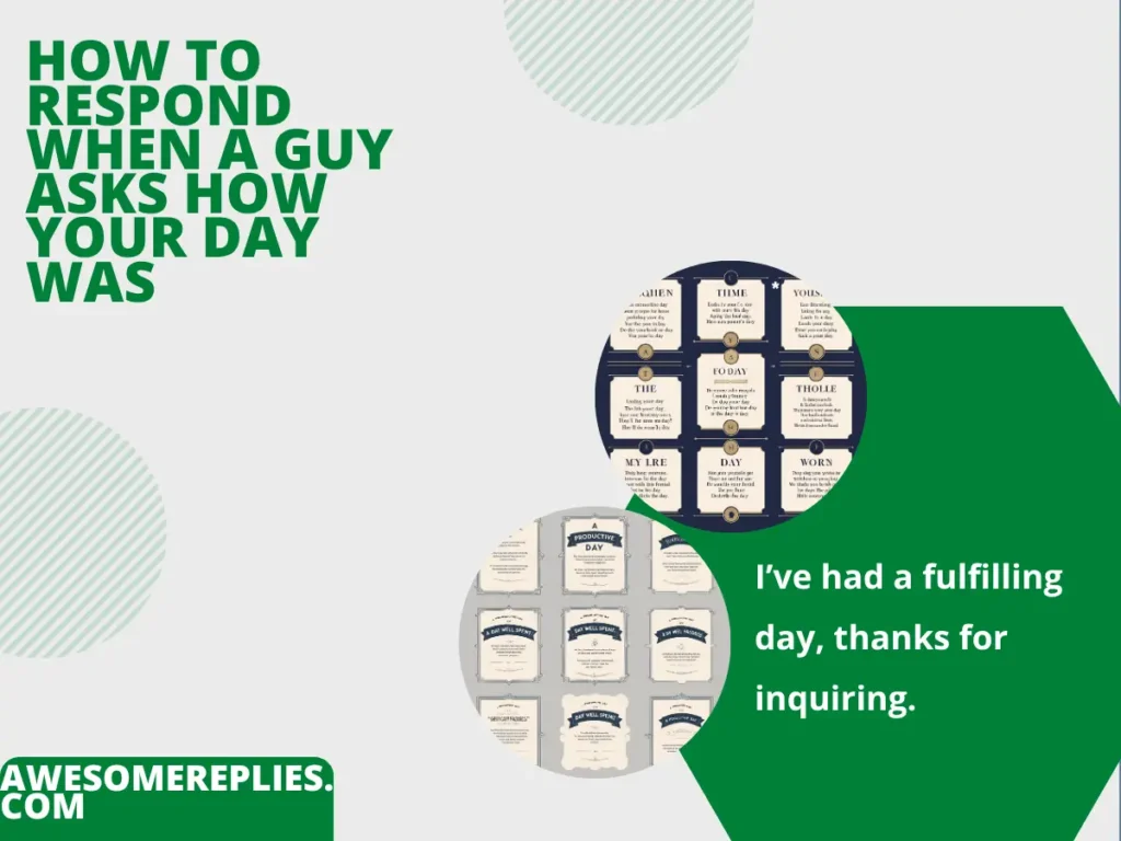 Formal Ways to Say How Your Day Was