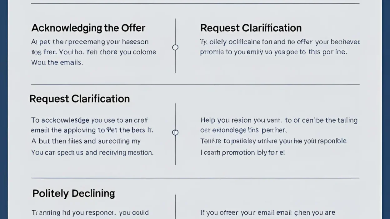 How to Respond to a Promotion Email