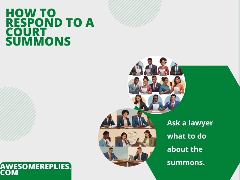 Informal Ways to Respond to a Court Summons
