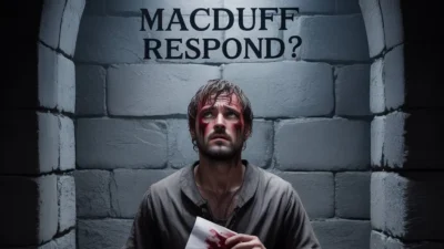 How Macduff Responds to Family Tragedy