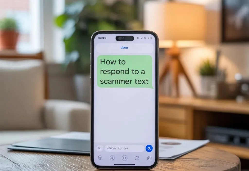 How to Respond to a Scammer Text