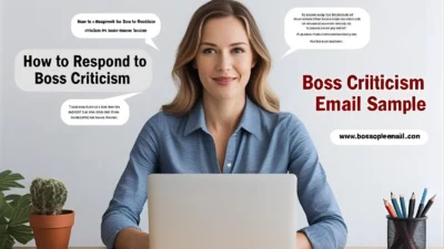 How to Respond to Boss Criticism Email Sample