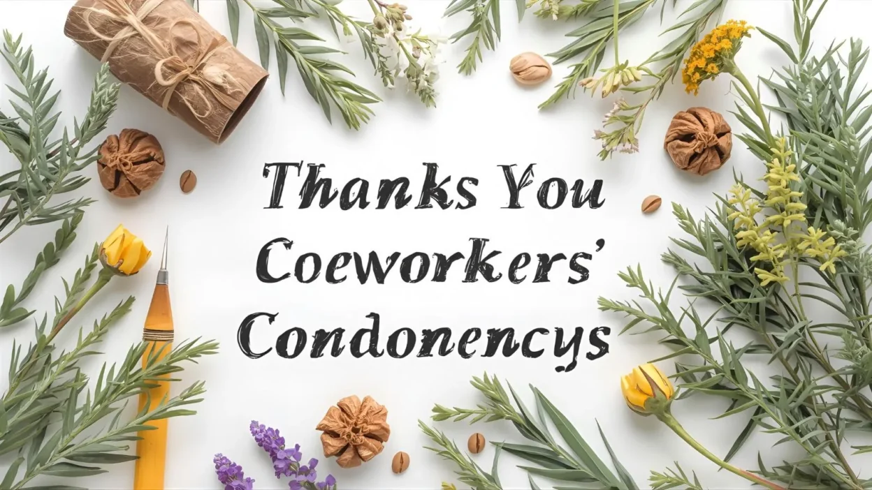 Ways to Say Thanks for Coworkers’ Kind Condolences