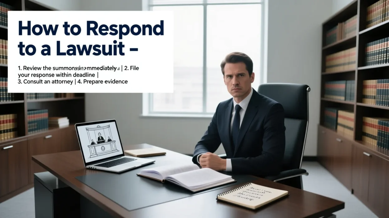 How to Respond to Lawsuit