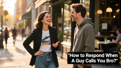 How to Respond When a Guy Calls You Bro