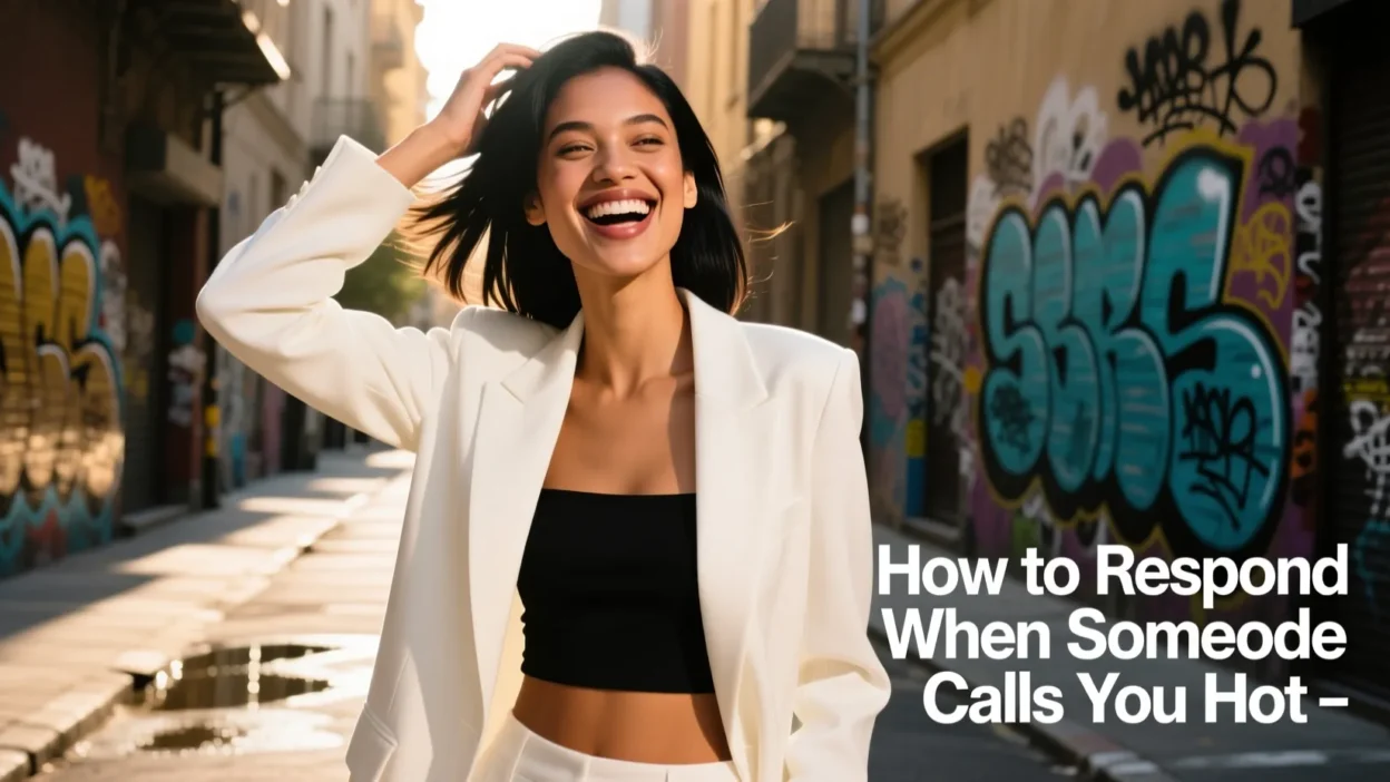 How to Respond When Someone Calls You Hot