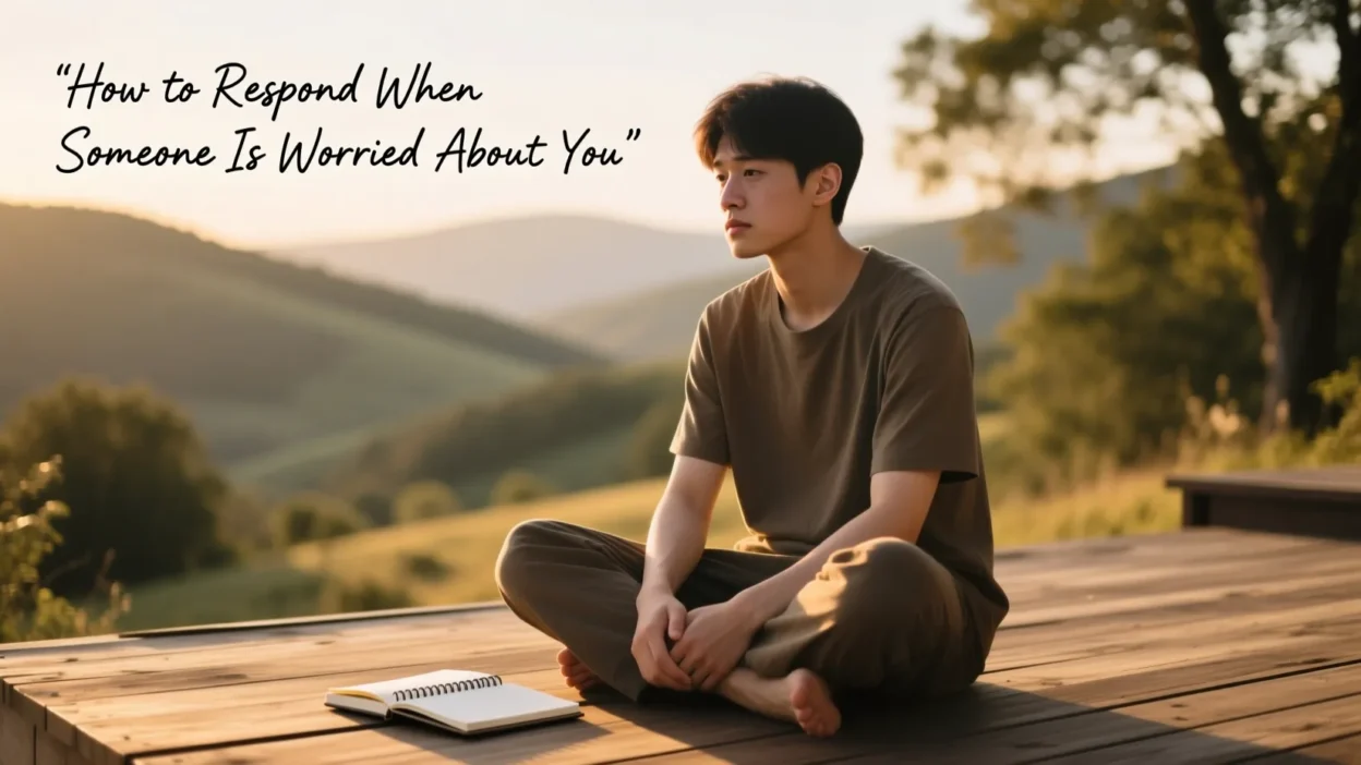 How to Respond When Someone Is Worried About You