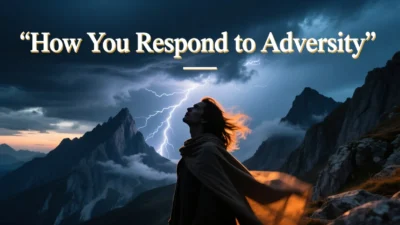 How You Respond to Adversity Quote