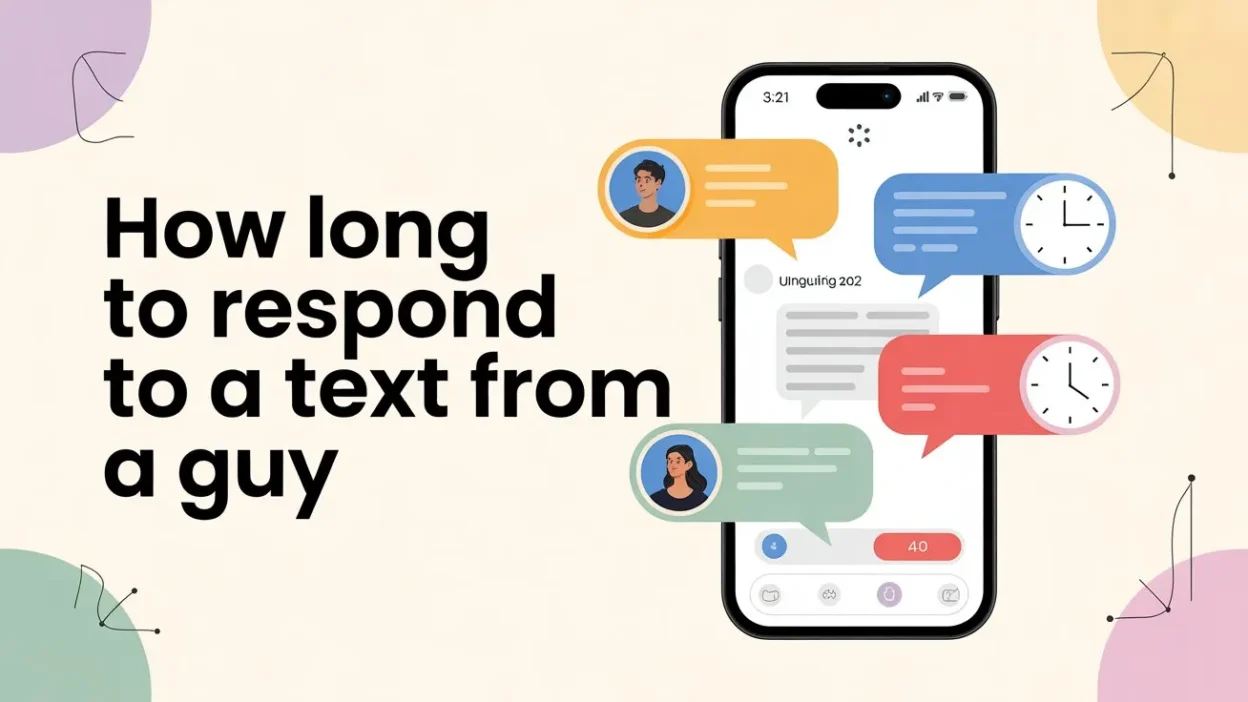 How Long to Respond to a Text from a Guy