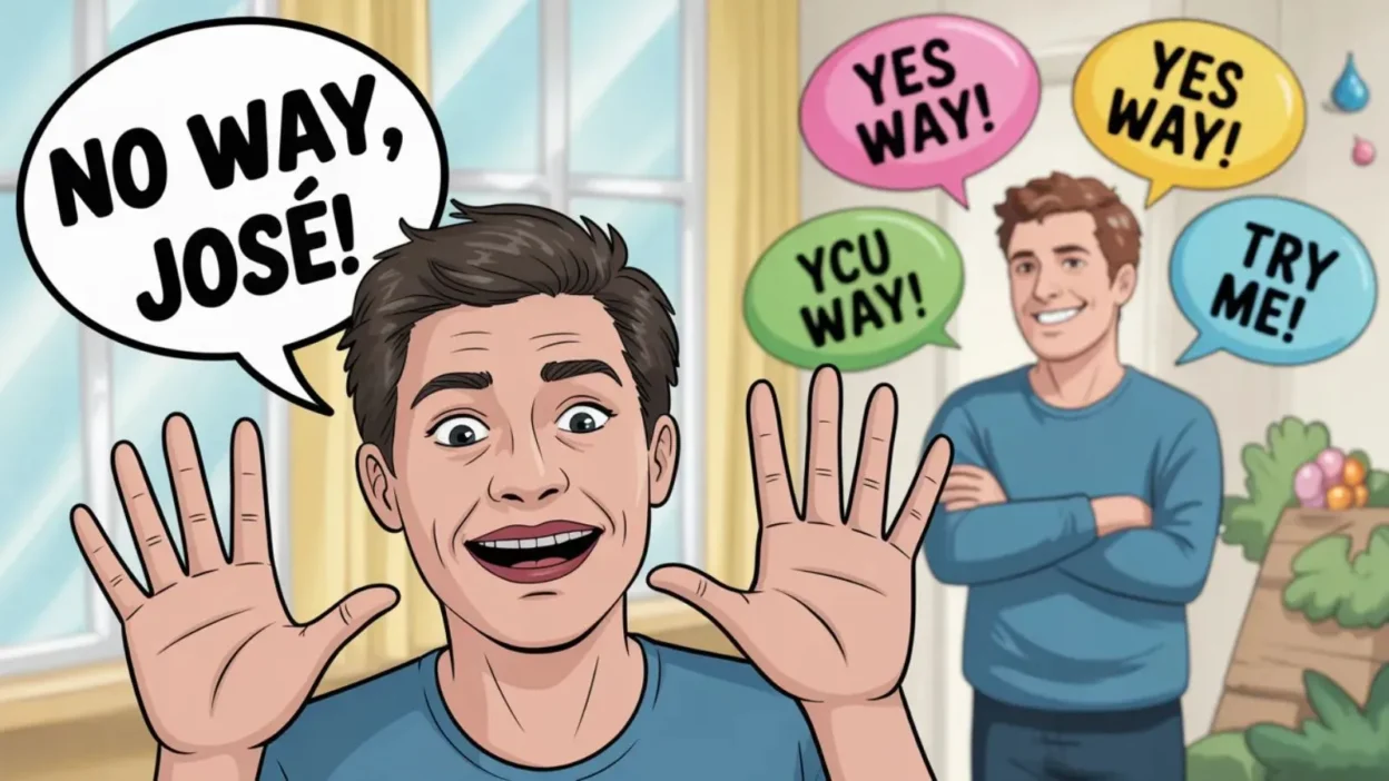 how to respond to no way jose